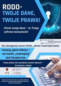 E-plakat Powiat Rawski - RODO Twote dane, twoje prawa
